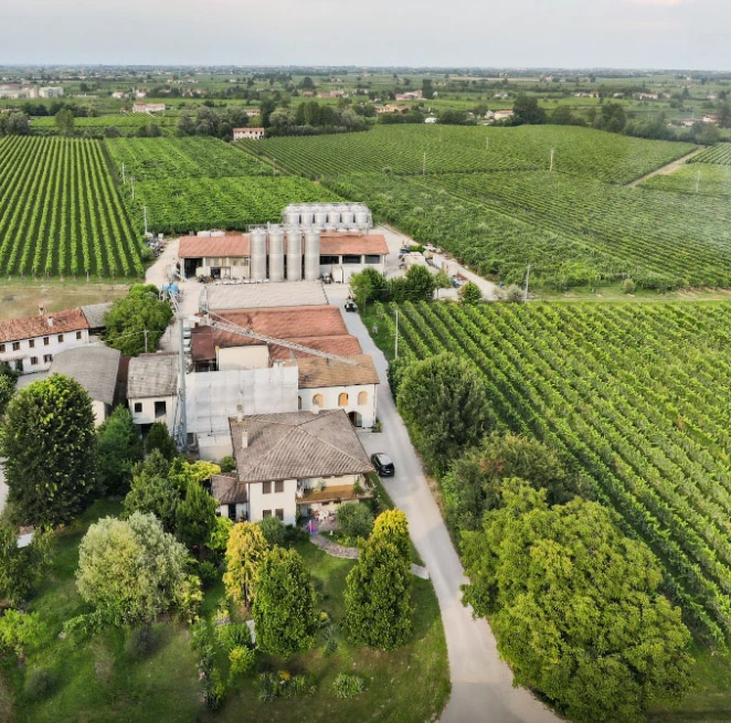 Vigna Brugnera uitzicht